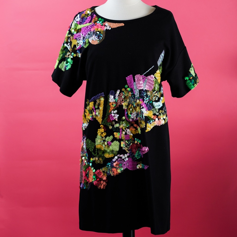 Juicy Couture Bright Sequined Dress